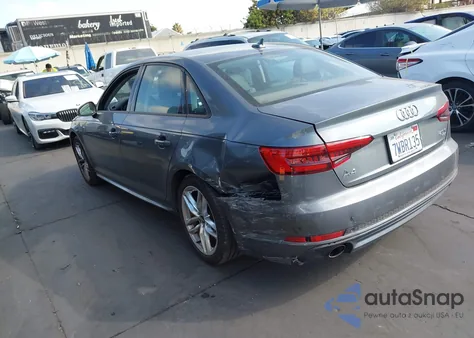 2017 Audi A4 2.0T Season Of Audi Ultra Premium из США, поврежденный, VIN WAUKMAF47HN042688